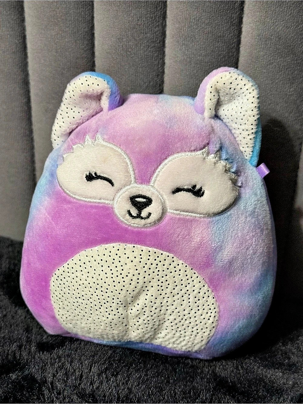 Squishmallows Tie-Dye Plush Toy Pink & Blue
